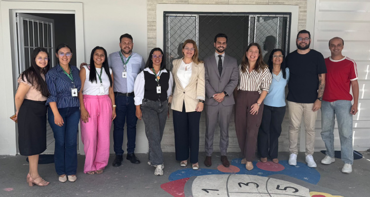 Fotografia dos participantes da visita