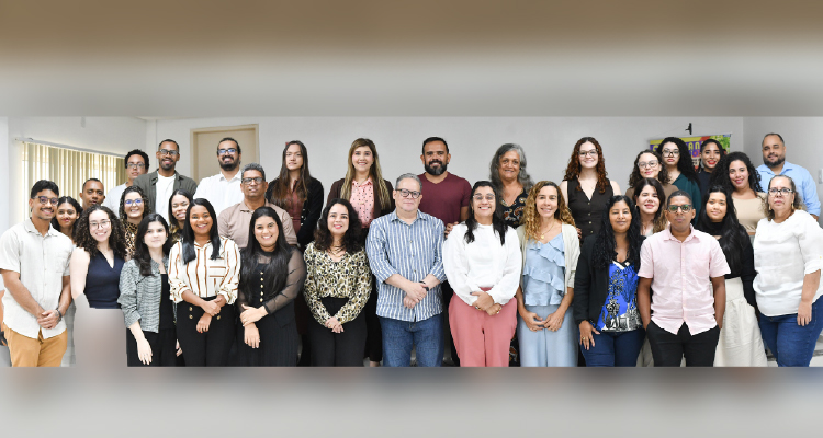 Fotografia dos participantes da capacitação