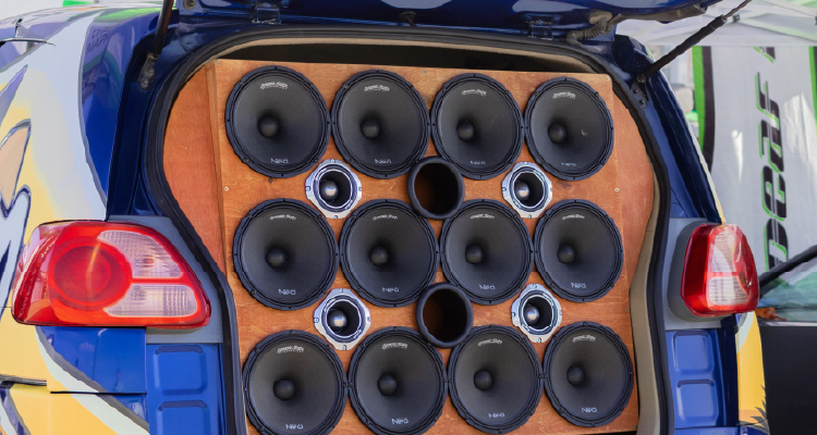 Imagem de aparelho para paredão de som