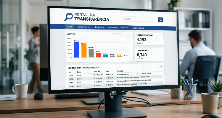 Imagem de tela de computador com gráficos expostos