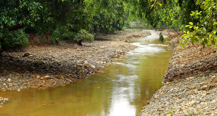 Imagem de manancial de rio 