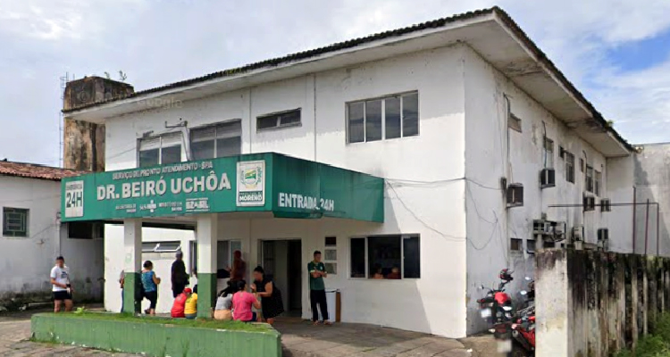 Foto da fachada do posto de saúde