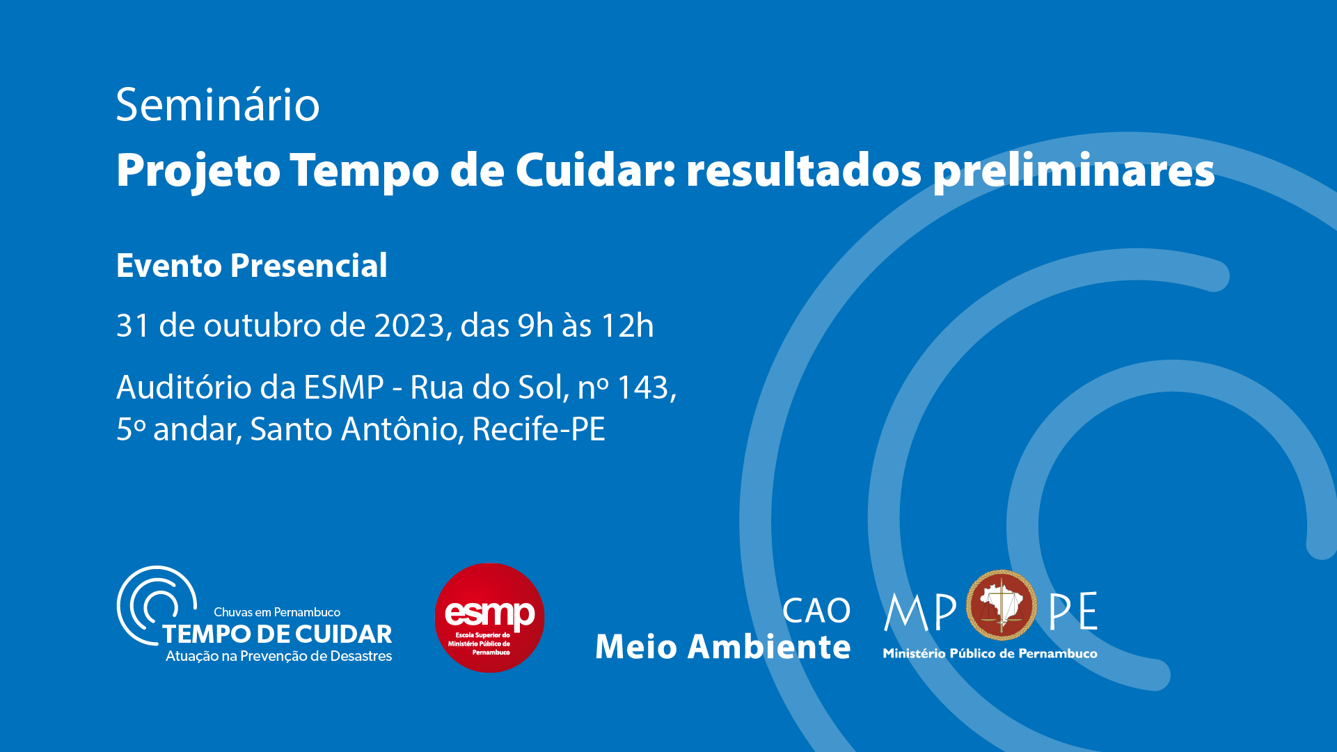 Capacitação em Meio Ambiente - Escola Superior do Ministério Público