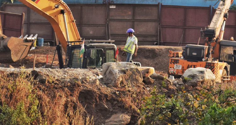 Imagem de canteiro de obras