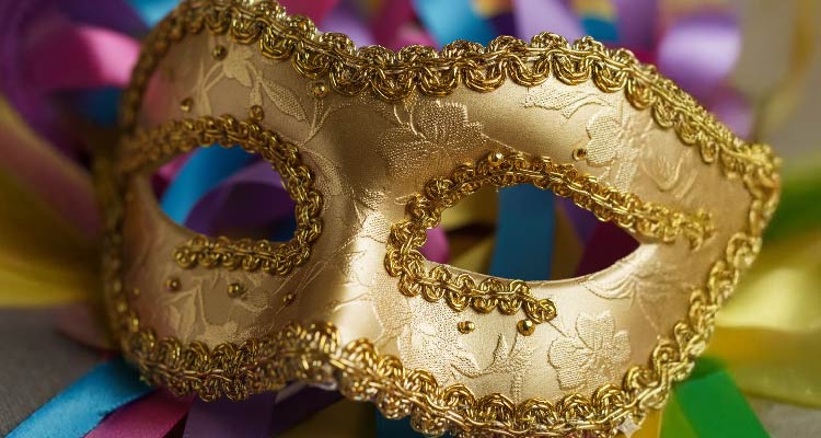 Imagem de máscara carnavalesca